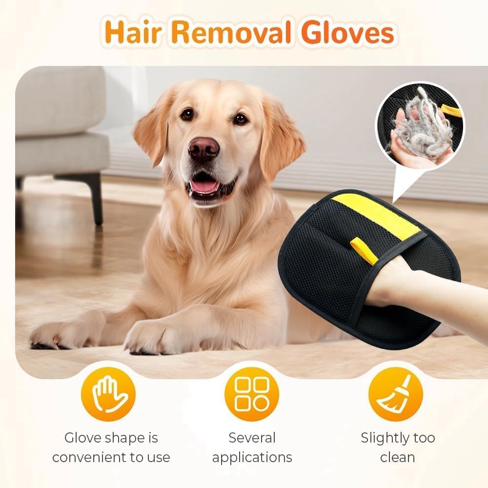 Electrostatic Pet Hair Removal Gloves